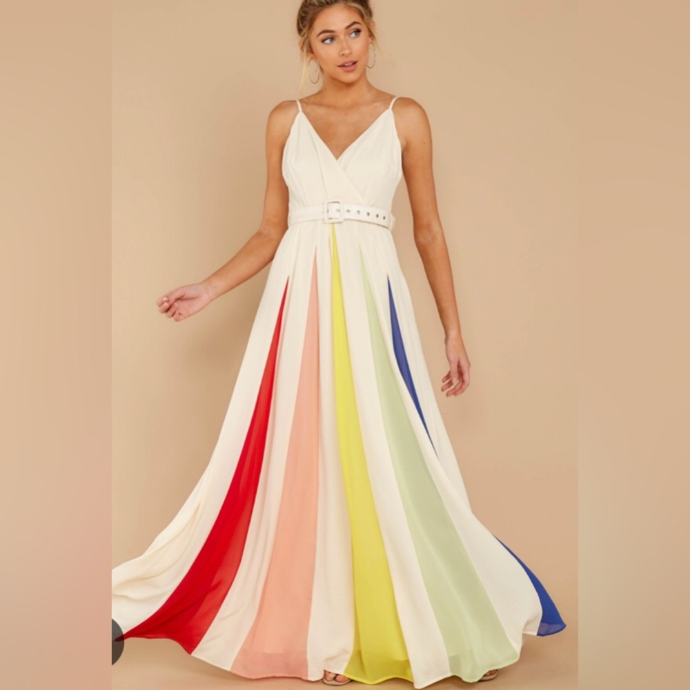 Rainbow dress